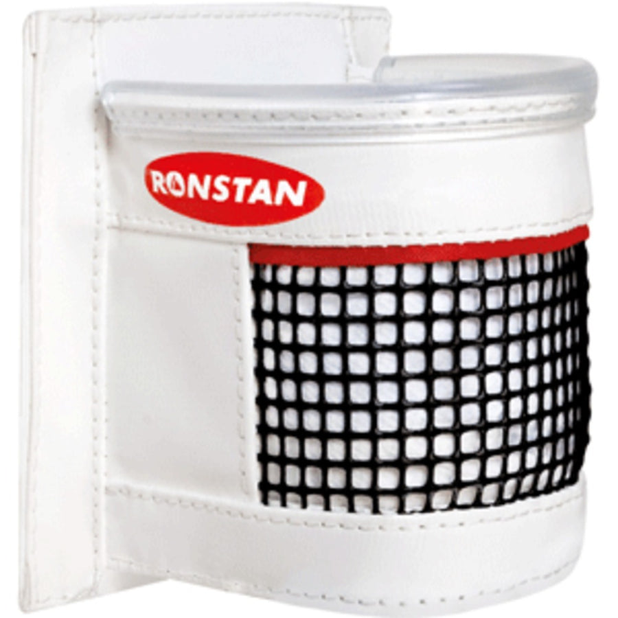 Ronstan Drink Holder - White Pvc W/mesh