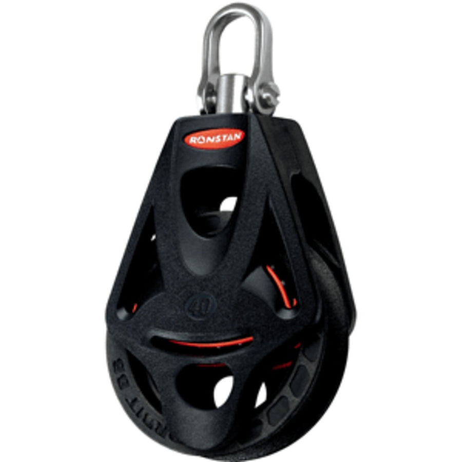 Ronstan Series 40 Ball Bearing Orbit Block™ - Single - Becket - Swivel Head