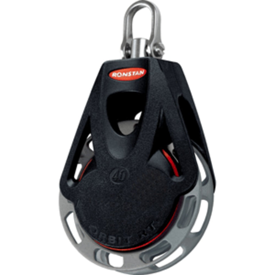 Ronstan Series 40 Ratchet Orbit Block™ - Single - Auto - Swivel Shackle Head