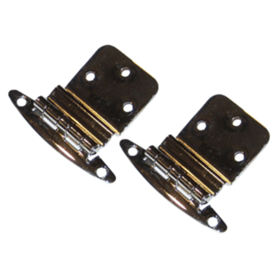 Perko Chrome Plated Brass 3/8 Inset Hinges