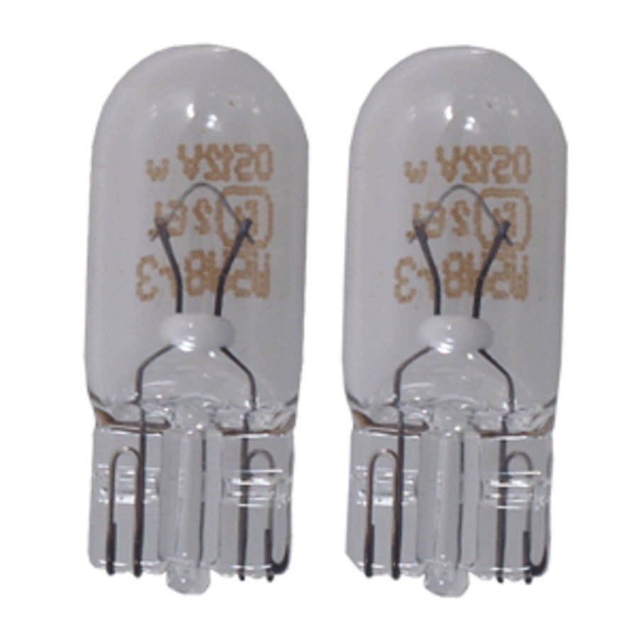 Perko Wedge Base Bulb - 12v, 5w, .35a - Pair