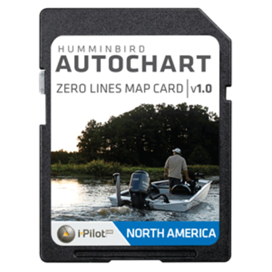 Humminbird Autochart Zero Lines Map Card