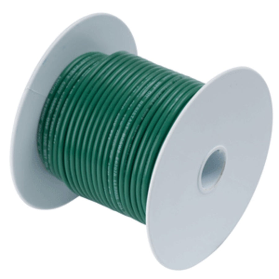 Ancor Green 14awg Tinned Copper Wire - 100