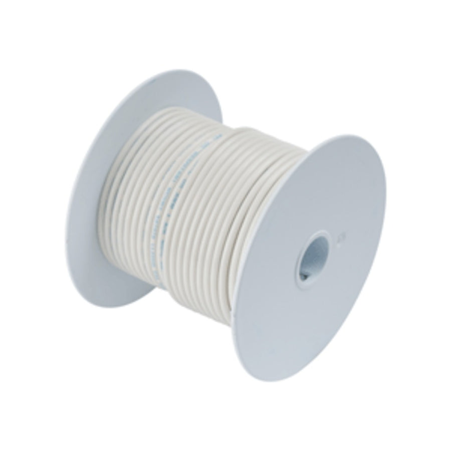 Ancor White 12 Awg Tinner Copper Wire - 100