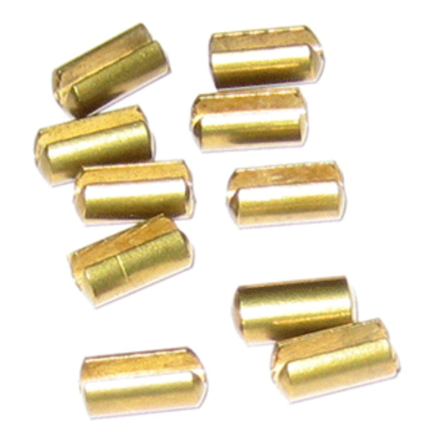 Scotty Release Clip Locators Slotted Brass - 10 Pack