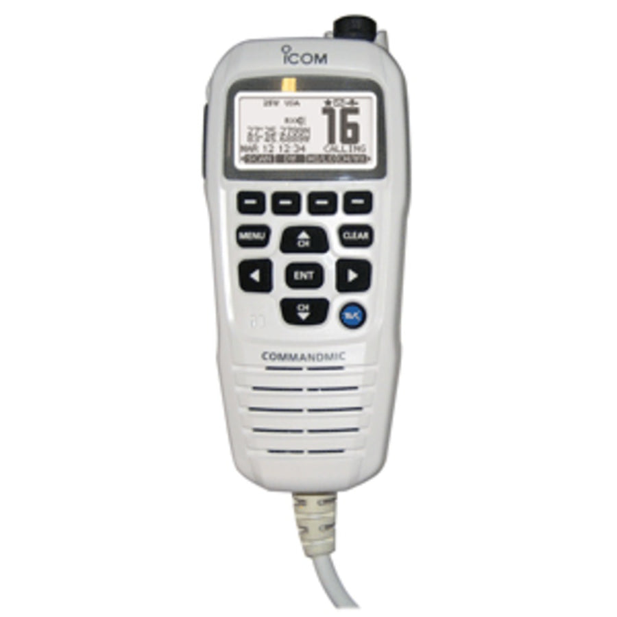 Icom Commandmiciv™ W/white Blacklit Lcd - Super White