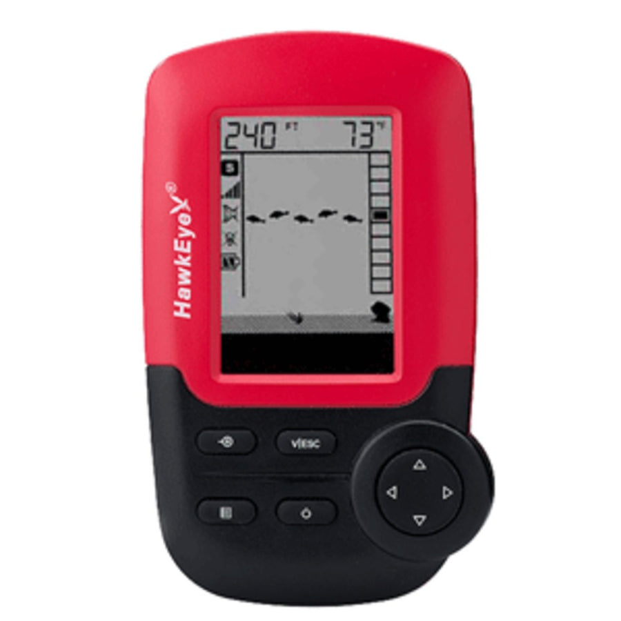 Hawkeye Fishtrax™ 1 Portable Fish Finder W/lcd Virtuview™ Display