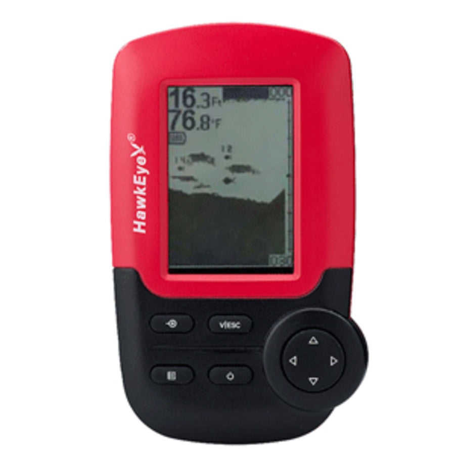 Hawkeye Fishtrax™ 1x Kayak Dot Matrix Portable Fish Finder