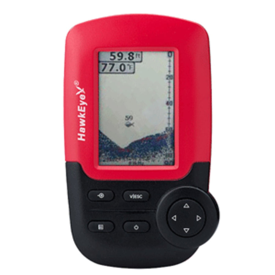 Hawkeye Fishtrax™ 1c Handheld Fish Finder W/hd Color Virtuview™ Display