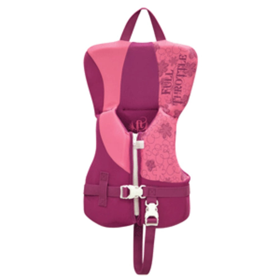 Full Throttle Rapid-dry Life Vest - Infant Less Than 30lbs - Pink/purple