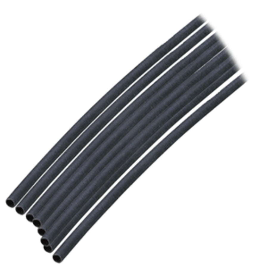 Ancor Adhesive Lined Heat Shrink Tubing (alt) - 1/8 X 12 - 10-pack - Black