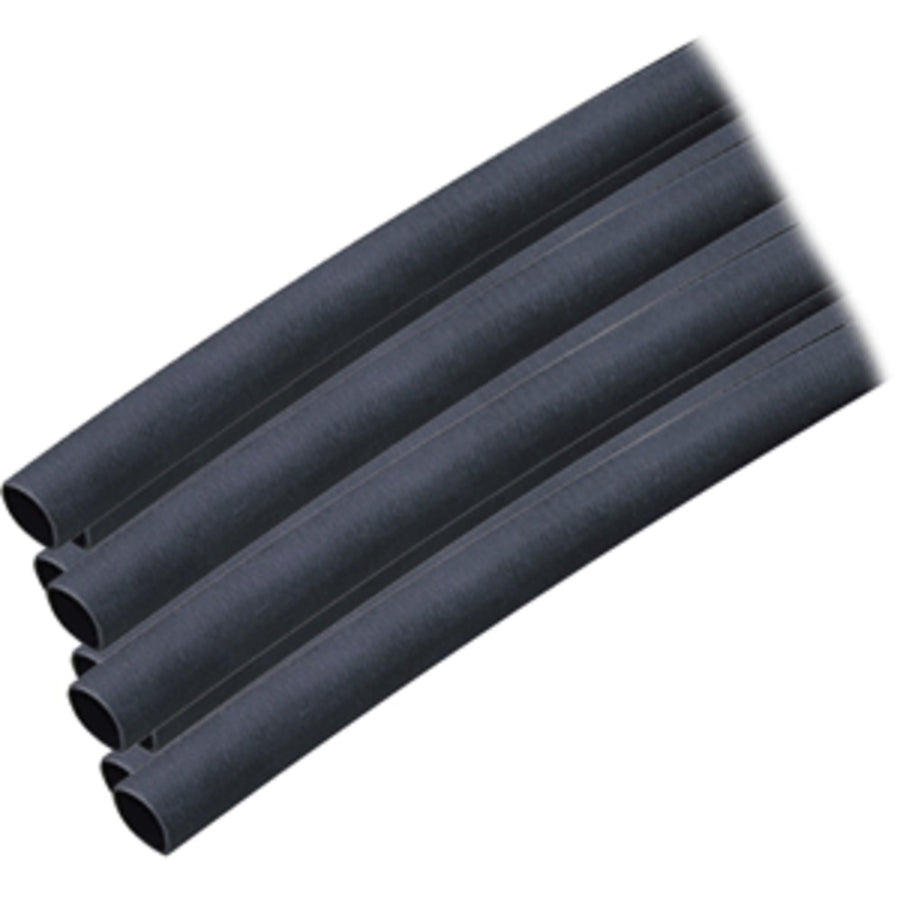 Ancor Adhesive Lined Heat Shrink Tubing (alt) - 1/4 X 12 - 10-pack - Black