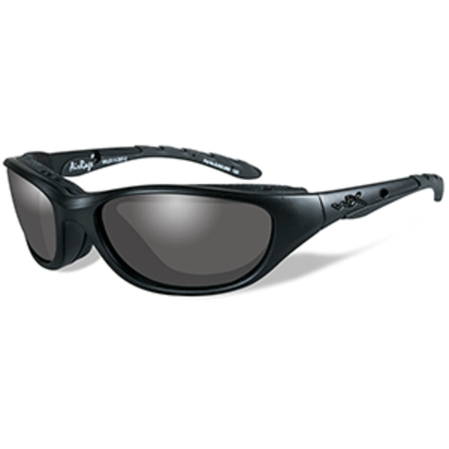 Wiley X Airrage Black Ops Sunglasses - Smoke Grey Lens - Matte Black Frame