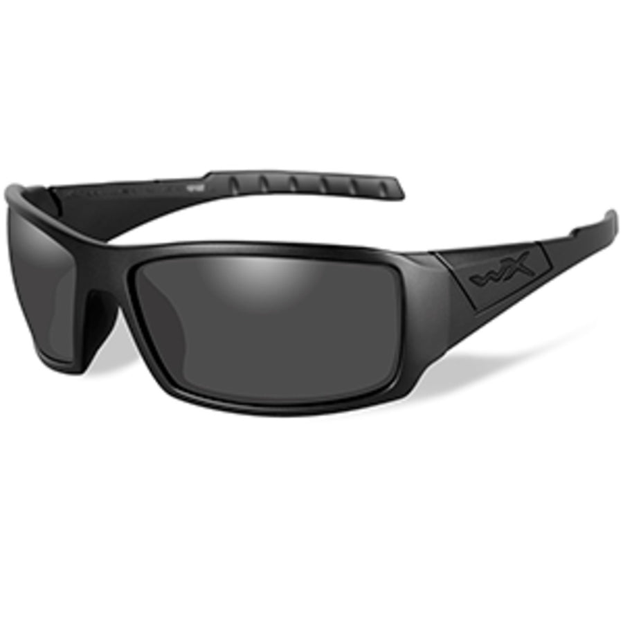 Wiley X Twisted Black Ops Sunglasses - Smoke Grey Lens - Matte Black Frame