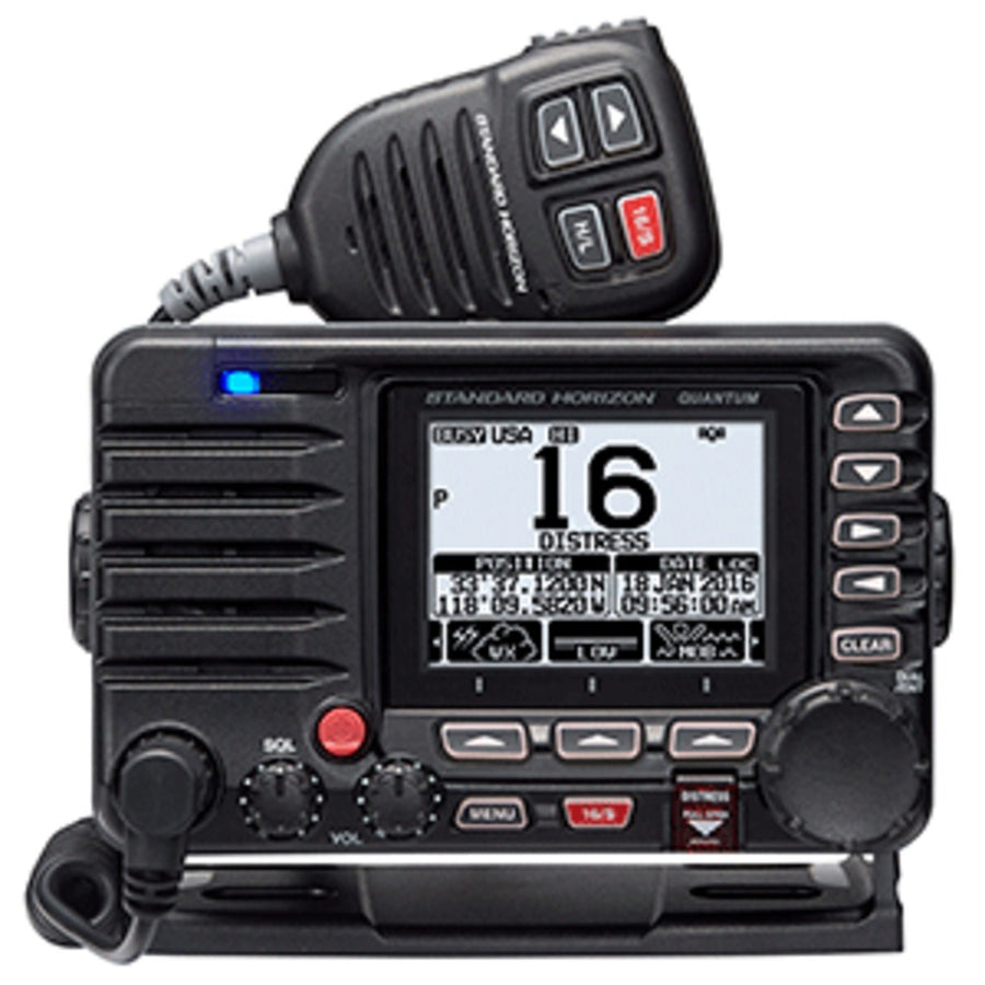 Standard Horizon Quantum Gx6000 25w Commercial Grade Fixed Mount Vhf W/nmea 2000 & Integrated Ais Receiver