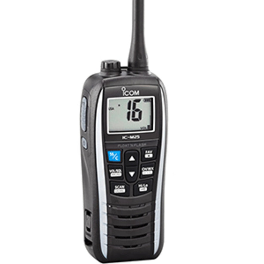 Icom M25 Floating Vhf - 5w - Pearl White