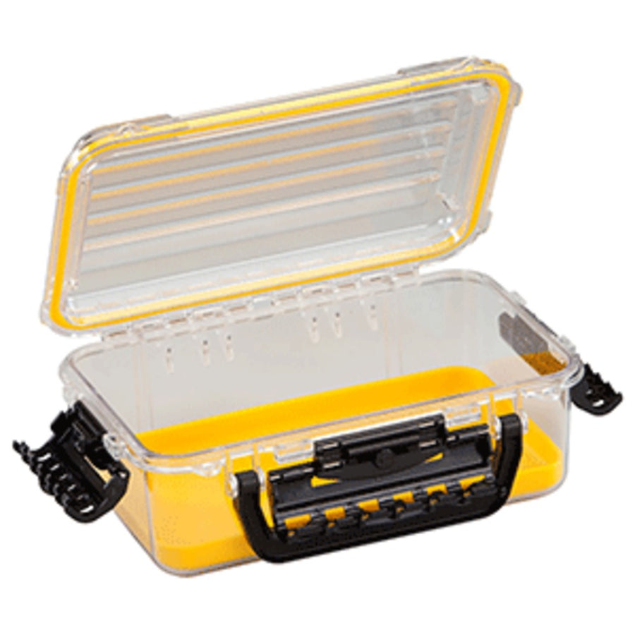 Plano Waterproof Polycarbonate Storage Box - 3600 Size - Yellow/clear