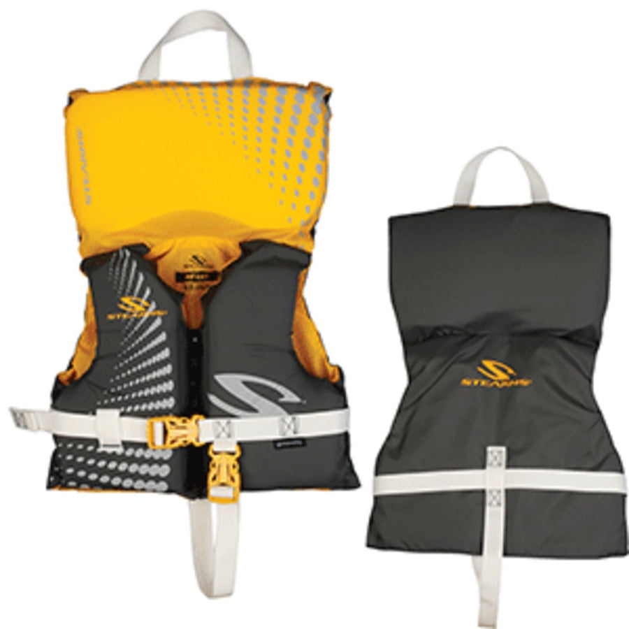 Stearns Infant Antimicrobial Nylon Life Jacket - Up To 30lbs - Gold Rush