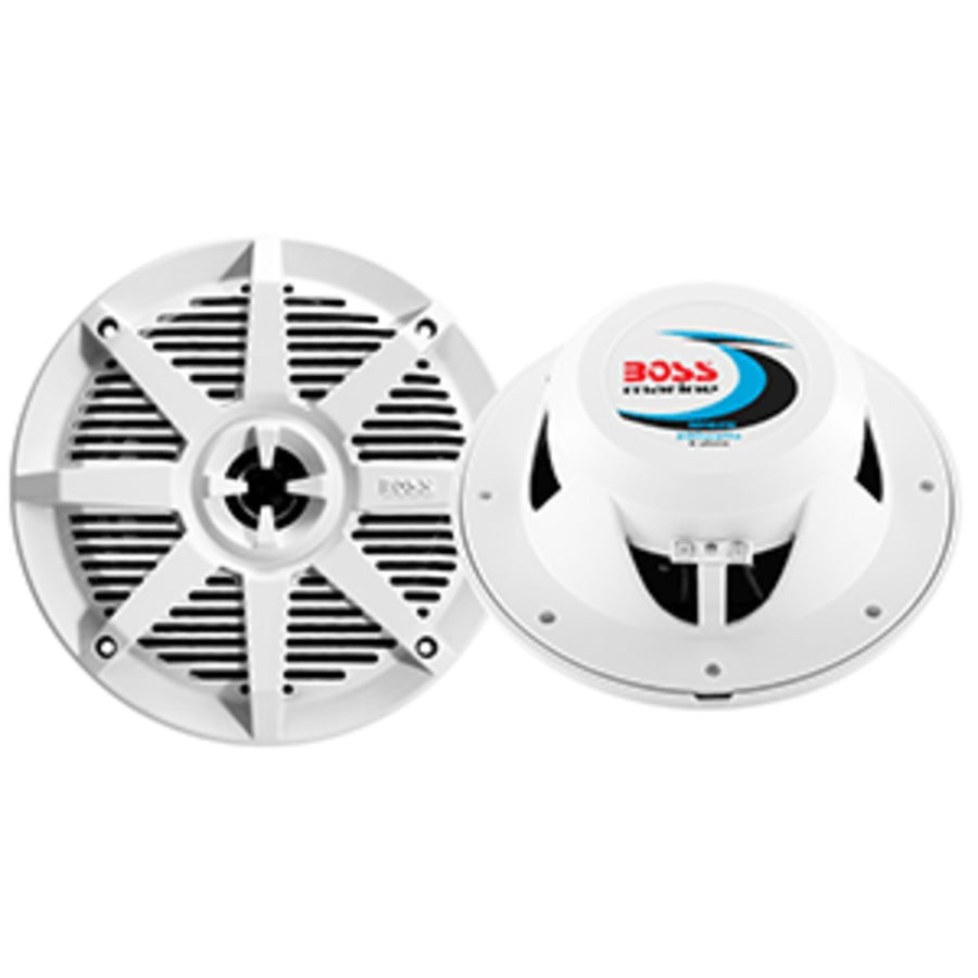 Boss Audio Mr62w 6.5 2-way 200w Marine Speaker - White - Pair