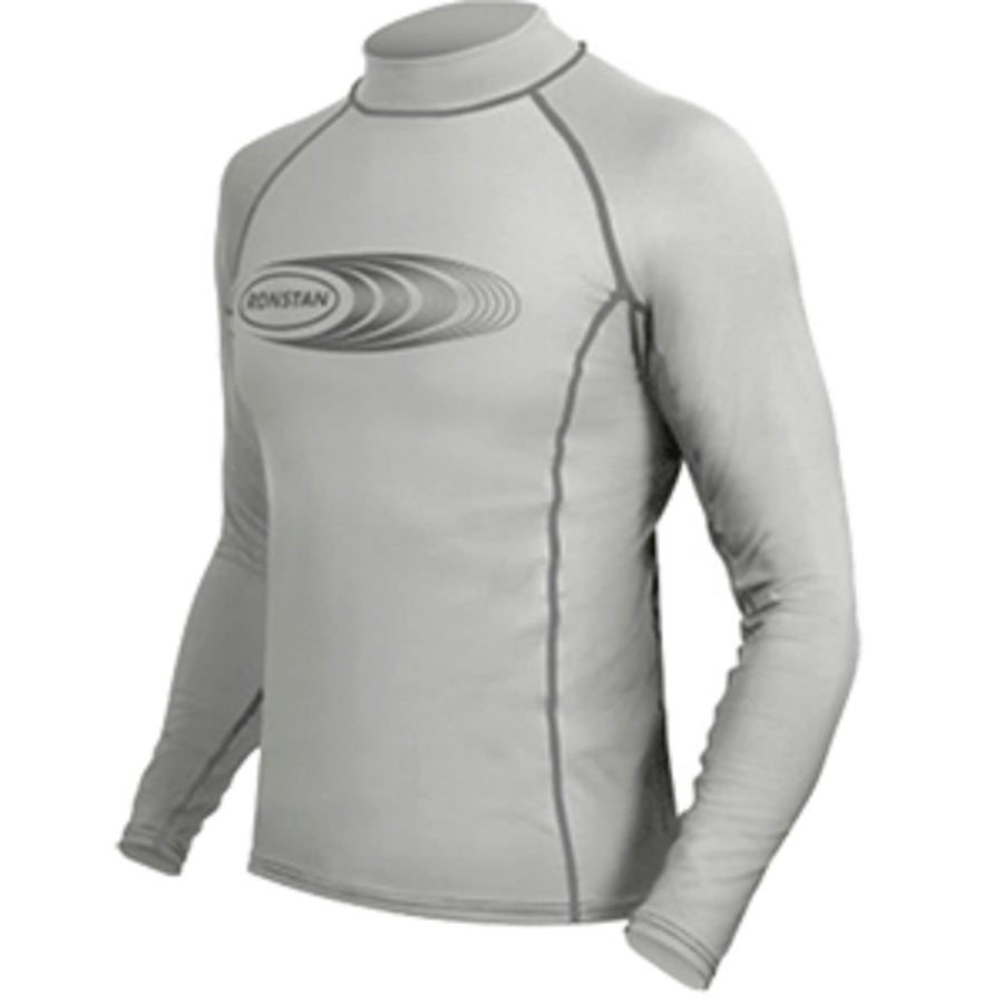 Ronstan Long Sleeve Rash Guard Top - Upf50+ - Ice Grey - Medium