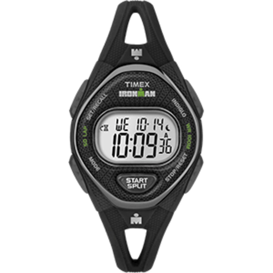 Timex Ironman® Sleek 50 Mid-size Silicone Women's Watch - Black