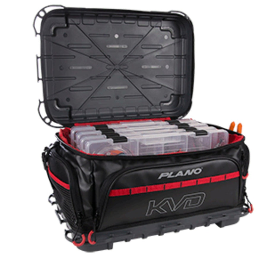 Plano Kvd Signature Tackle Bag 3700 - Black/grey/red