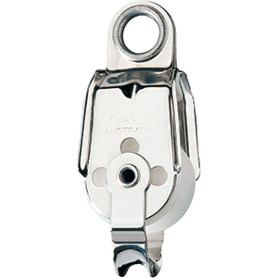 Ronstan Series 30 Utility Block - Single, Becket, Ferrule Eye Head