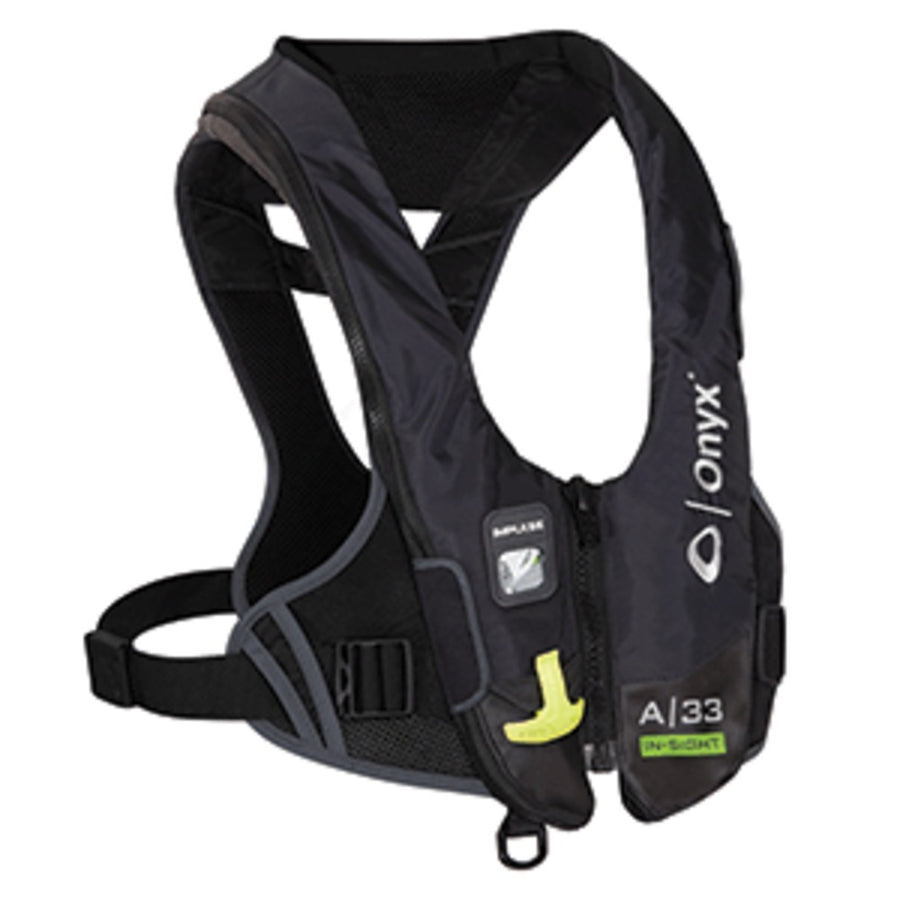 Onyx Impulse A-33 In-sight Automatic Inflatable Life Jacket (pfd) - Black