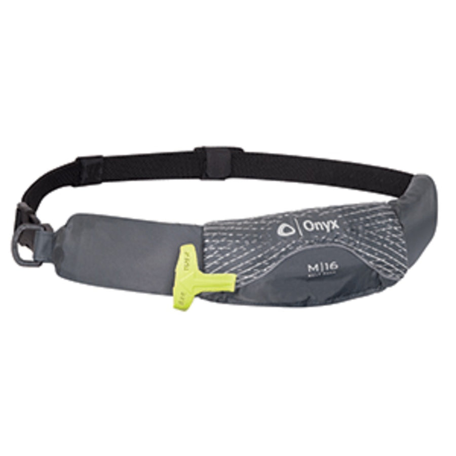 Onyx M-16 Manual Inflatable Belt Pack (pfd) - Grey