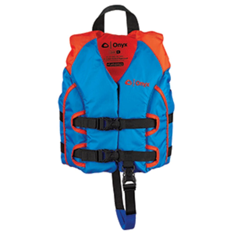 Onyx All Adventure Child Life Jacket - Child 30-50lbs - Blue/orange