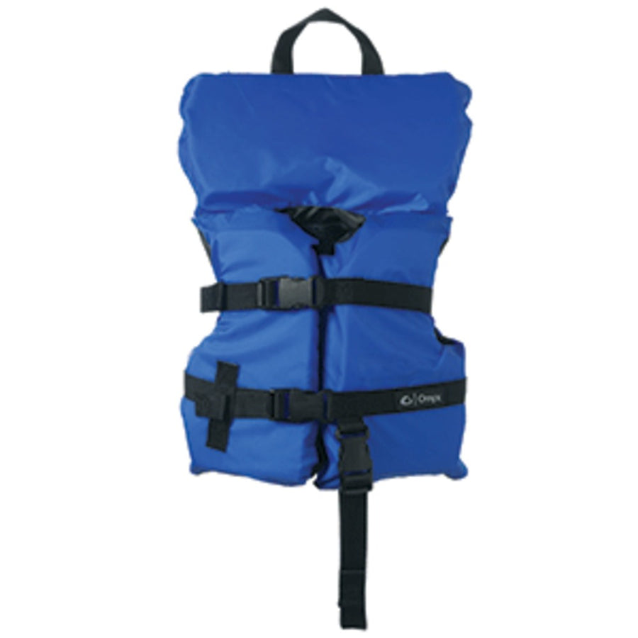 Onyx Nylon General Purpose Life Jacket - Infant/child Under 50lbs - Blue