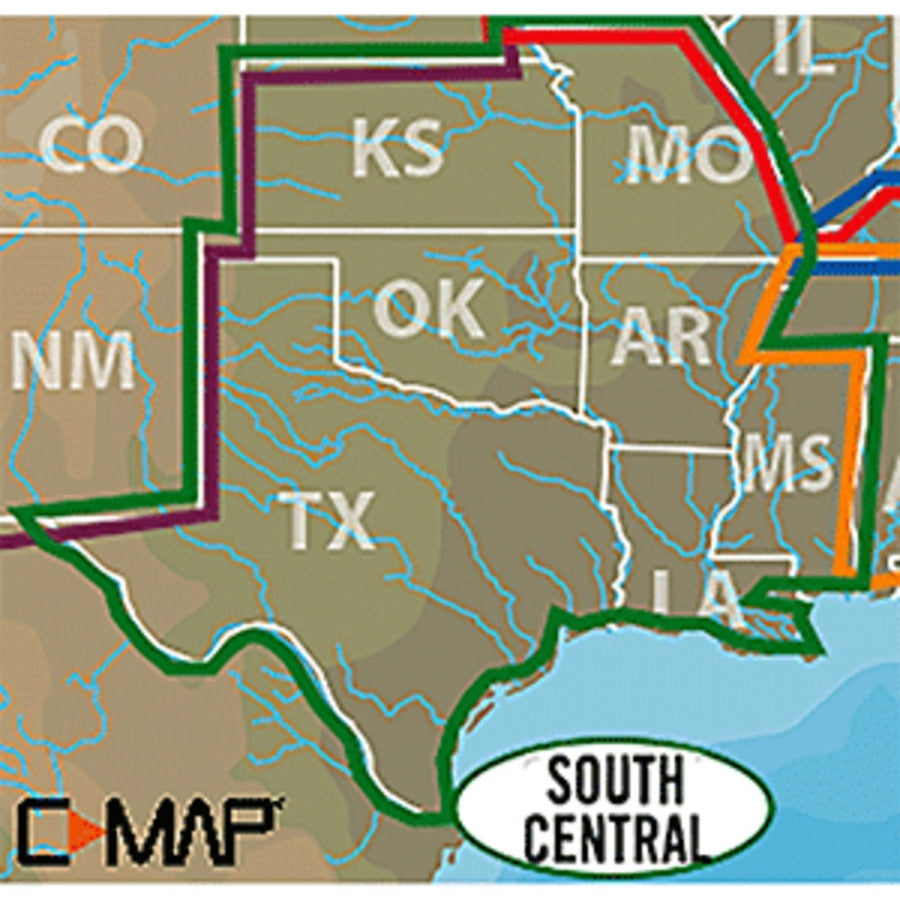 Lowrance C-map Lake Insight Hd South Central Us