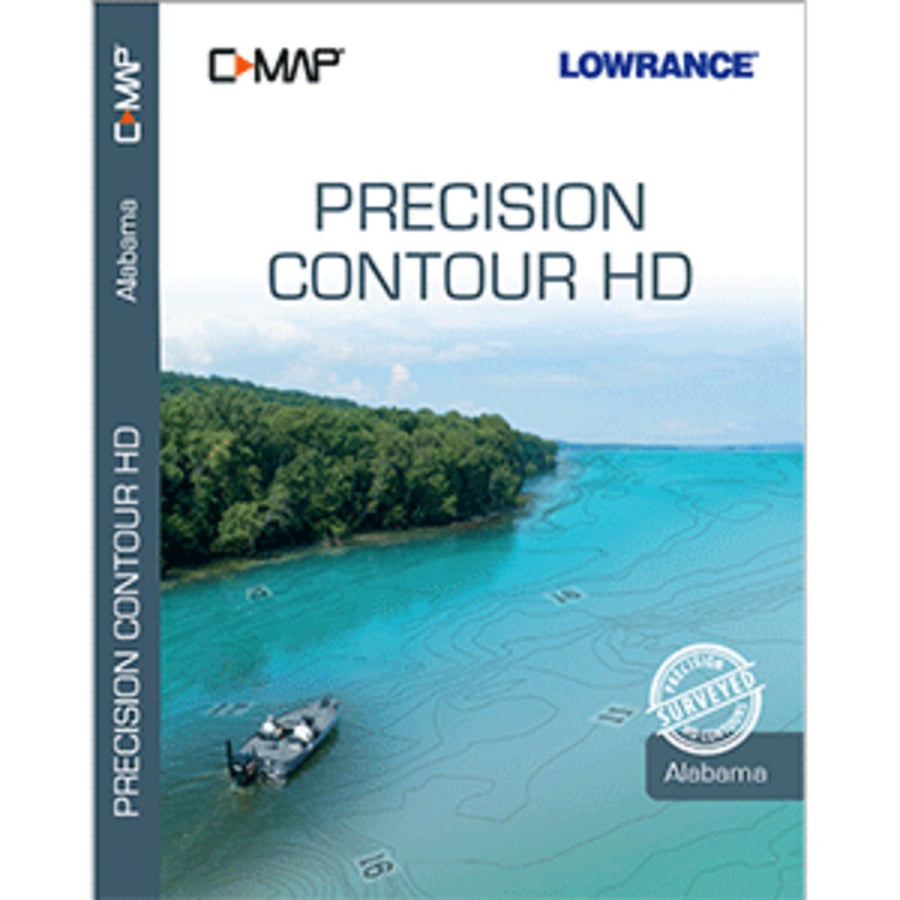 Lowrance C-map Precision Contour Hd Chart - Alabama