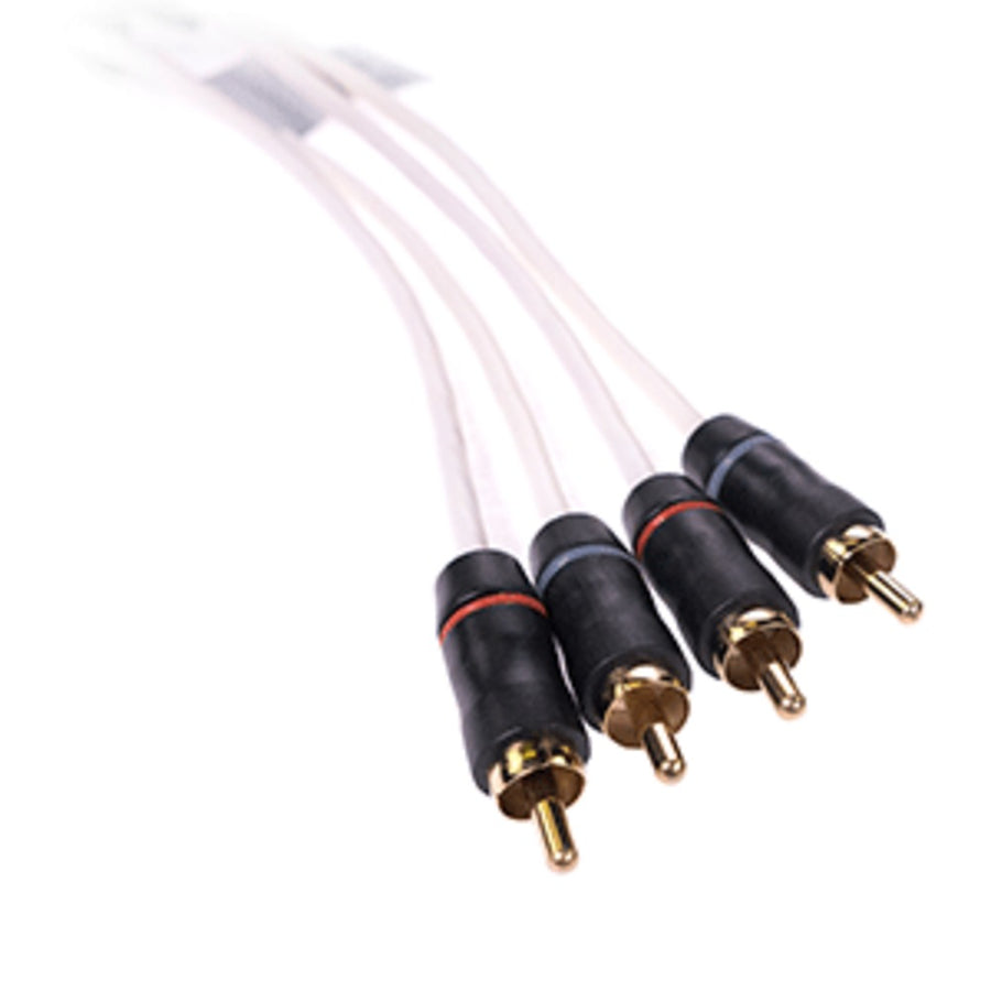 Fusion Ms-frca6 Premium 6' 4-way Shielded Rca Cable