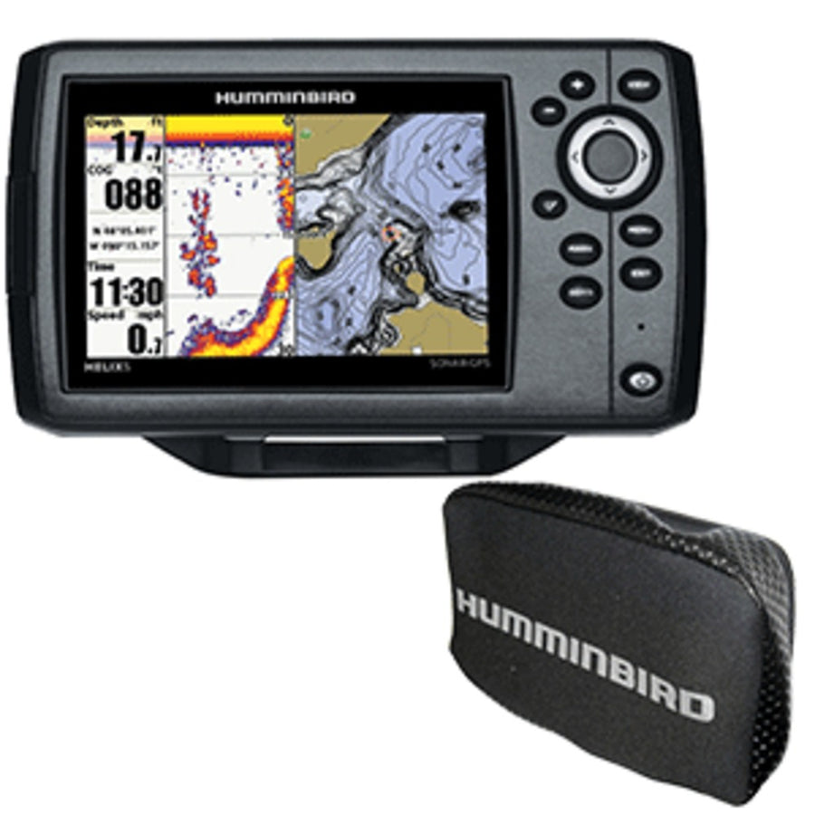 Humminbird Helix® 5 Chirp Di Gps G2 Combo W/nav+ And Cover