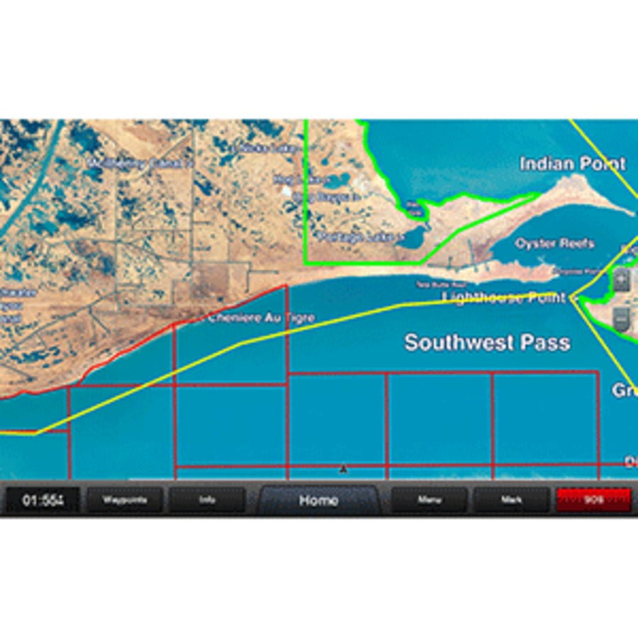 Garmin Standard Mapping® - Louisiana West Premium Microsd™/sd™ Card