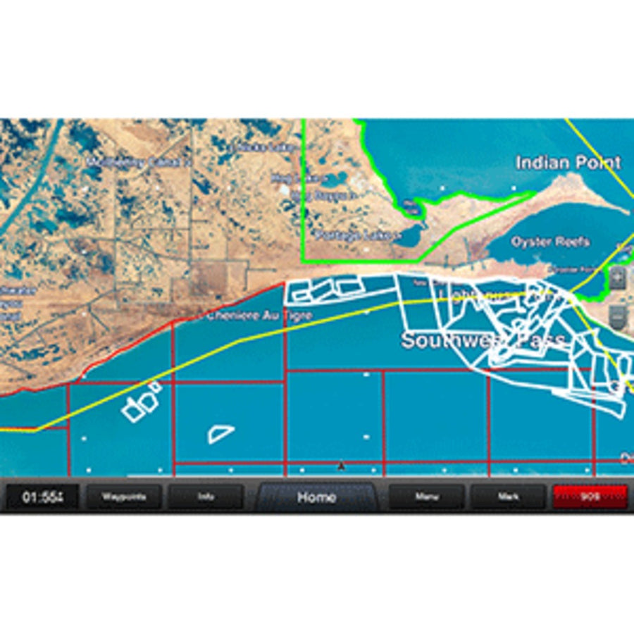 Garmin Standard Mapping® - Louisiana West Professional Microsd™/sd™ Card