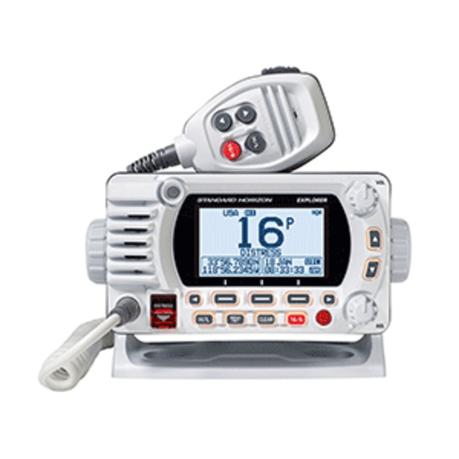 Standard Horizon 1850g Fixed Mount Vhf W/gps - White