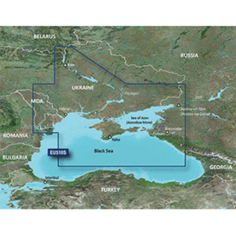 Garmin Bluechart® G3 Vision® Vei510s - Dnieper River & Azov Sea - Microsd™/sd™