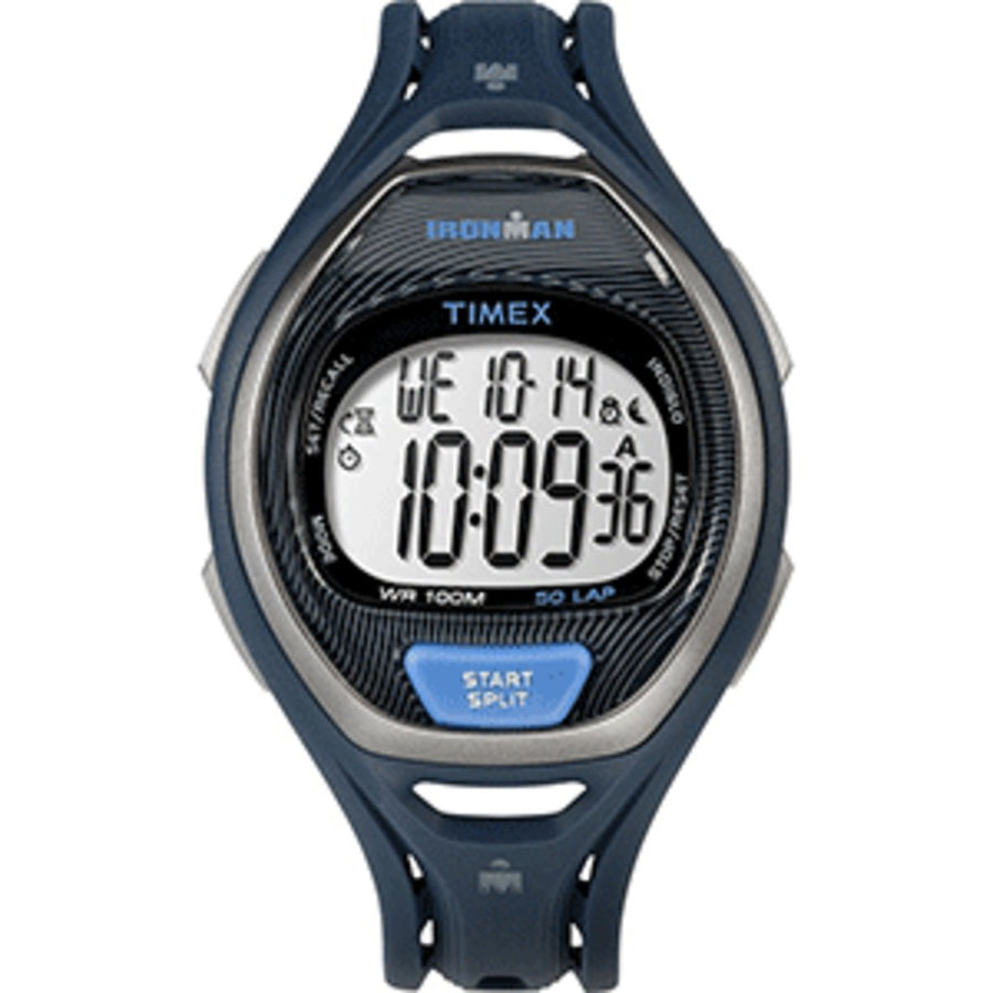 Timex Ironman Sleek 50 Full-size Resin Strap Watch - Blue