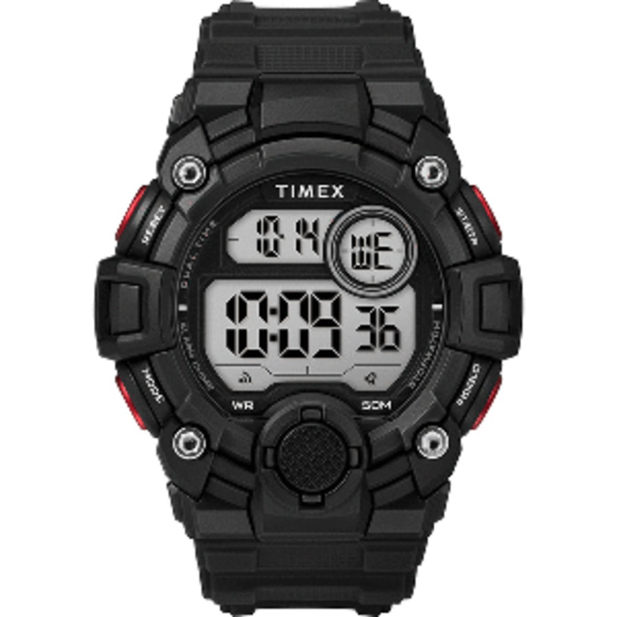 Timex Men's A-game Dgtl 50mm Watch - Black/red