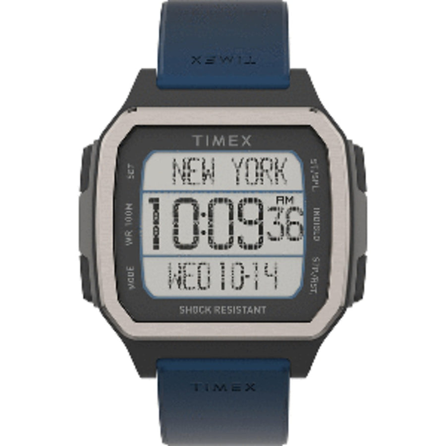 Timex Command Urban 47mm - Black Case W/blue Strap