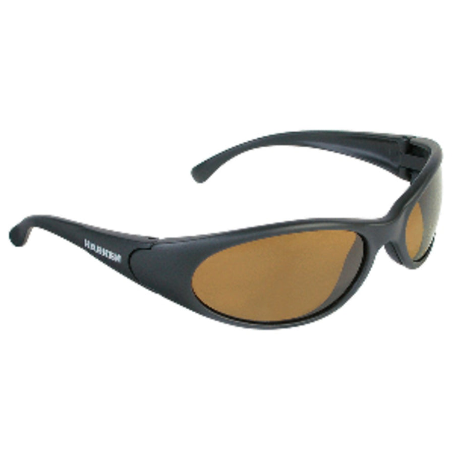 Harken Sport Sunglasses - Matte Black Rubberized Frame/brown Lens