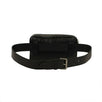 Leather Belt Bag - Black