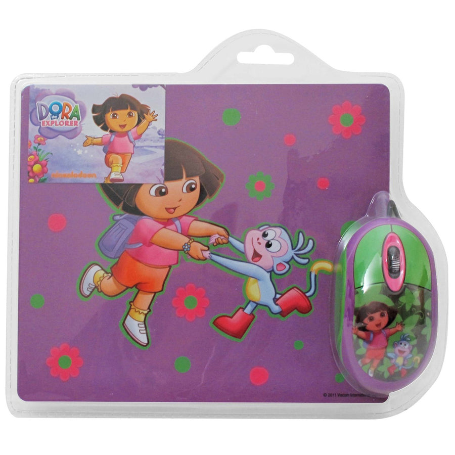 Dora The Explorer Mouse And Mousepad Kit