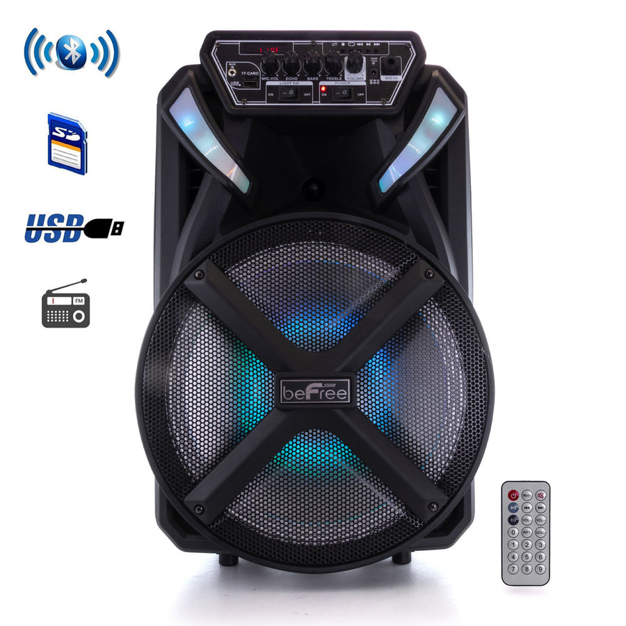 Befree Sound 12 Inch Bt Portable Rechargeable Party Speaker