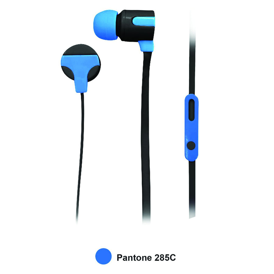 Naxa Astra Isolation Stereo Earphones - Blue