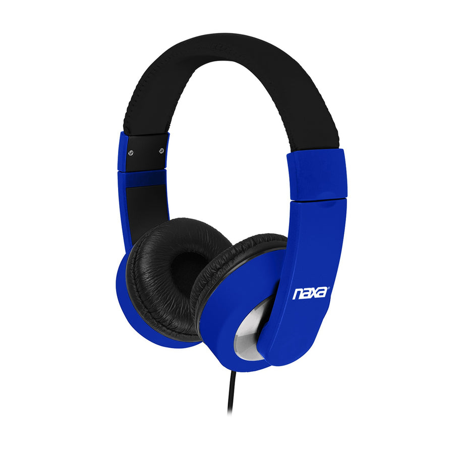 Naxa  Backspin Metro Headphones- Blue