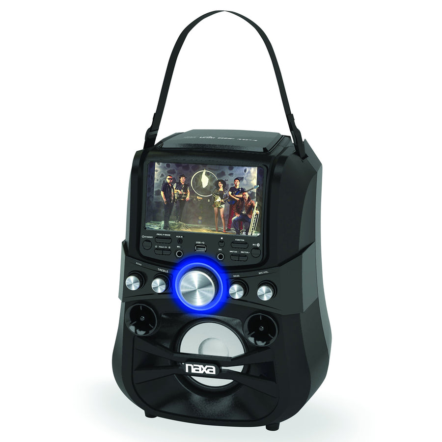 Naxa Electronics Nkm-101 Portable Karaoke Party System With Bluetooth