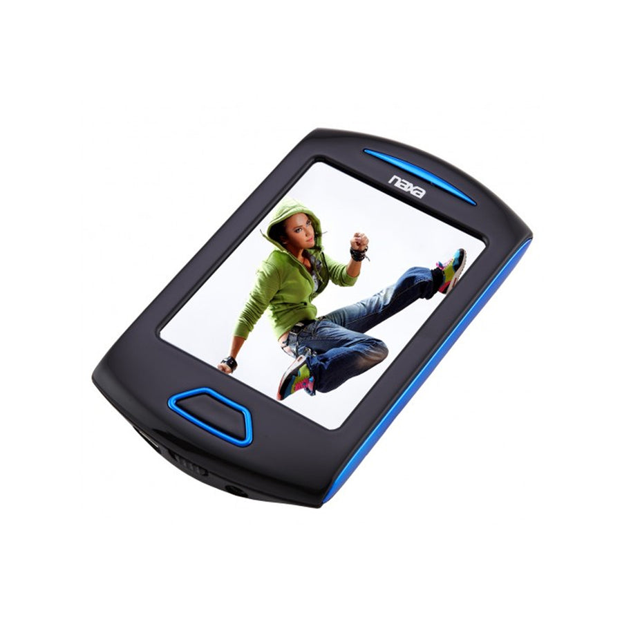 Naxa Portable Media Player W/ 2.8 Touch Screen, Built-in 4gb Flash Memory Mp3 Player-blue